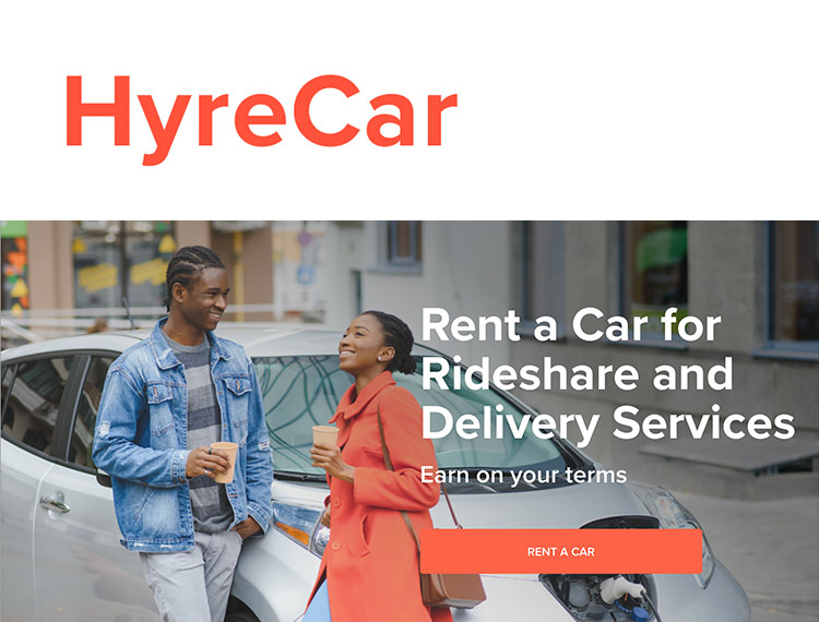 HyreCar Homepage Detail