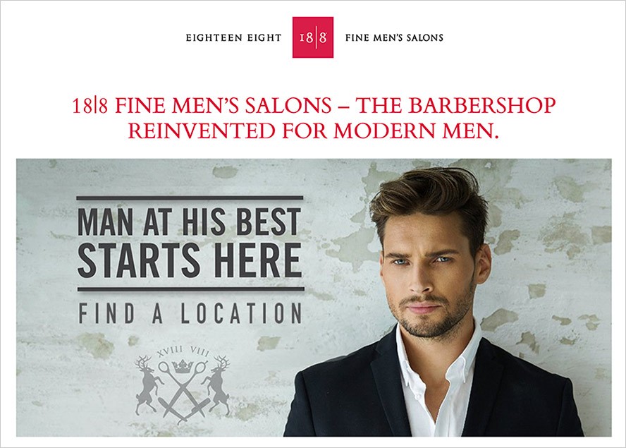 18|8 current design showing brand elements in production
